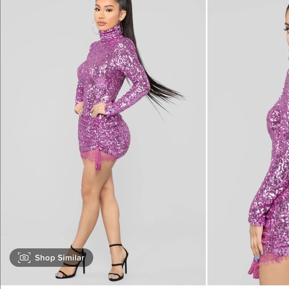 Fashion nova sequence dress - Picture 2 of 7